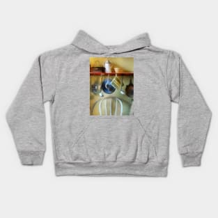 Kitchens - 19th Century Farm Kitchen Kids Hoodie